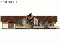 Фасад спереди