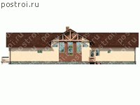 Фасад сзади