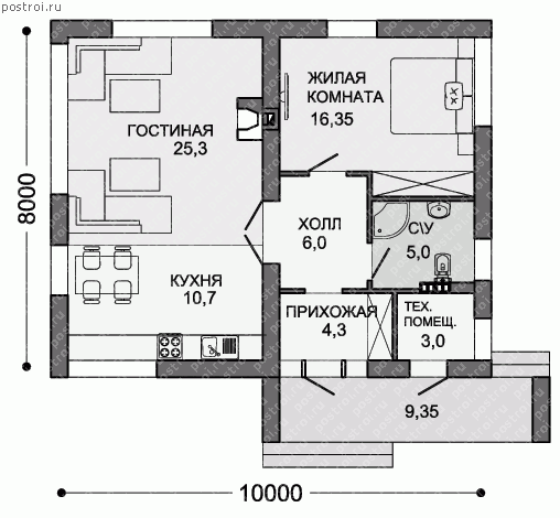 Проекты Домов 8 10 Фото